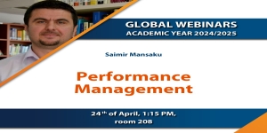  GLOBAL WEBINARS – GUEST SPEAKER SAIMIR MANSAKU